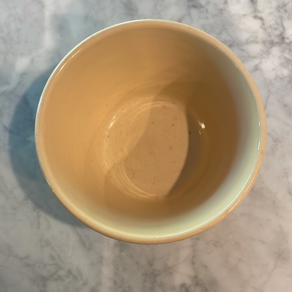 Vintage Watt Pottery Ribbed Ovenware USA 8” Mixing Bowl - Picture 4 of 5